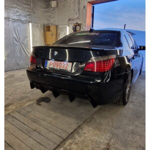 BMW E60/61 Diffuser one pipe R.