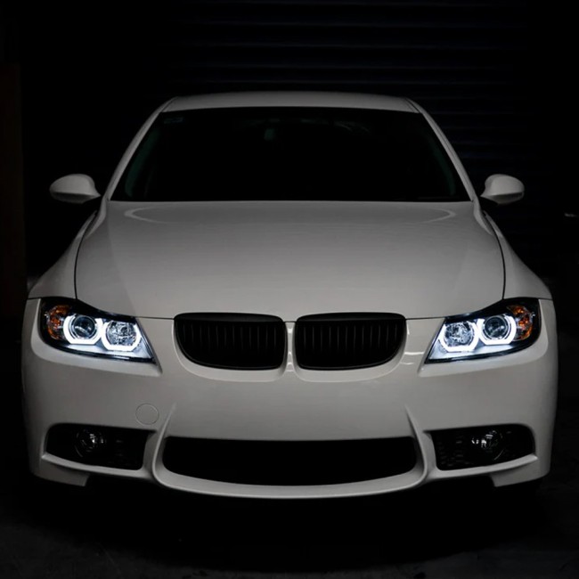DTM style Xenon Headlights for BMW E90 / E91 PRE-LCI (05-08) - Bilde 5