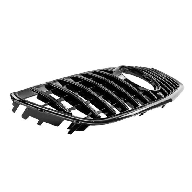GT R Panamericana style Front Grille for Mercedes Vito W447 (14-19), glossy black - Bilde 2