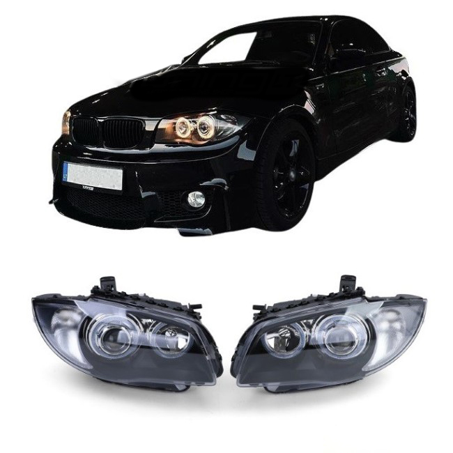 Headlights DEPO V1 for BMW E81 / E82 / E87 / E88 (04-11)