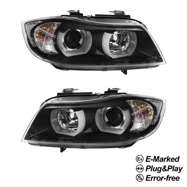 DTM style Headlights set for BMW E90 / E91 Halogen (05-11) - Bilde 7