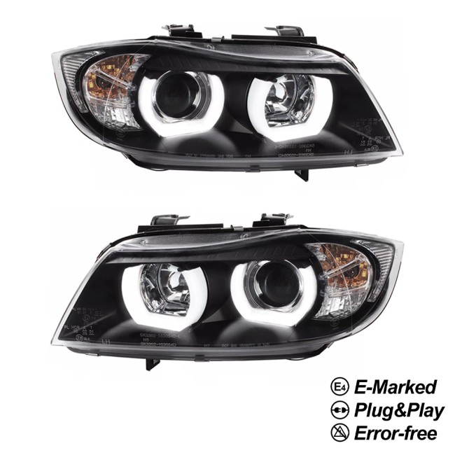 DTM style Headlights set for BMW E90 / E91 Halogen (05-11) - Bilde 8