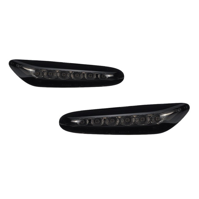 LED turn signals for BMW E46 sedan / touring (01-05), smoked