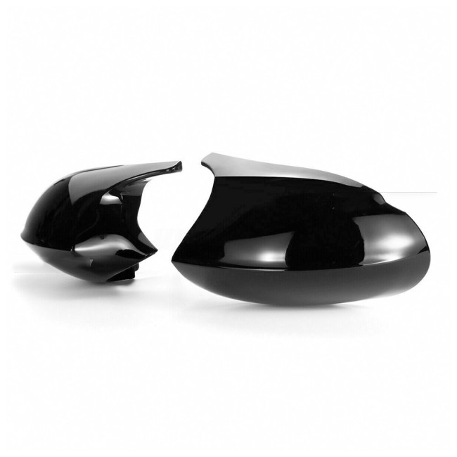 M style Mirror Caps set for BMW E81 / E82 / E87 / E88, glossy black - Bilde 6