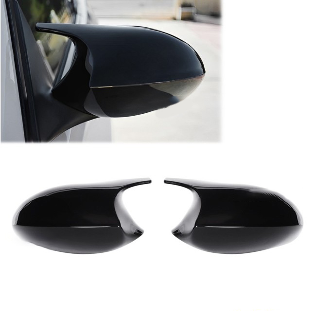 M style Mirror Caps set for BMW E81 / E82 / E87 / E88, glossy black