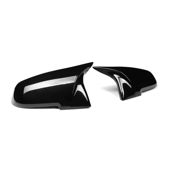 M style mirror caps set for BMW F20, F22, F30, F31, F32, F34, E84-LCI, glossy black - Bilde 11