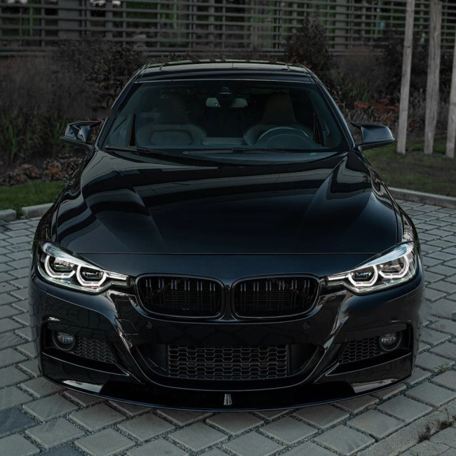 M style mirror caps set for BMW F20, F22, F30, F31, F32, F34, E84-LCI, glossy black - Bilde 3