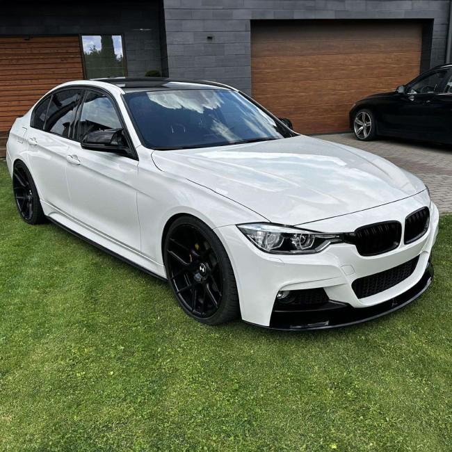 M style mirror caps set for BMW F20, F22, F30, F31, F32, F34, E84-LCI, glossy black - Bilde 4