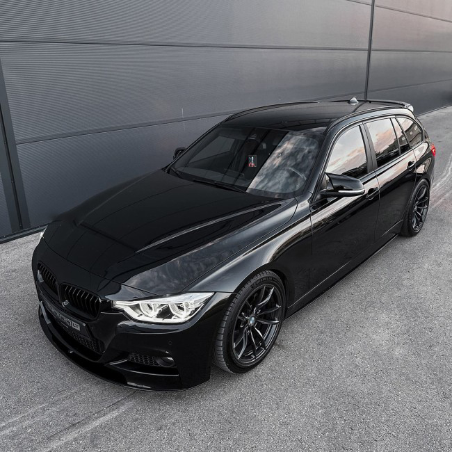 M style mirror caps set for BMW F20, F22, F30, F31, F32, F34, E84-LCI, glossy black - Bilde 5