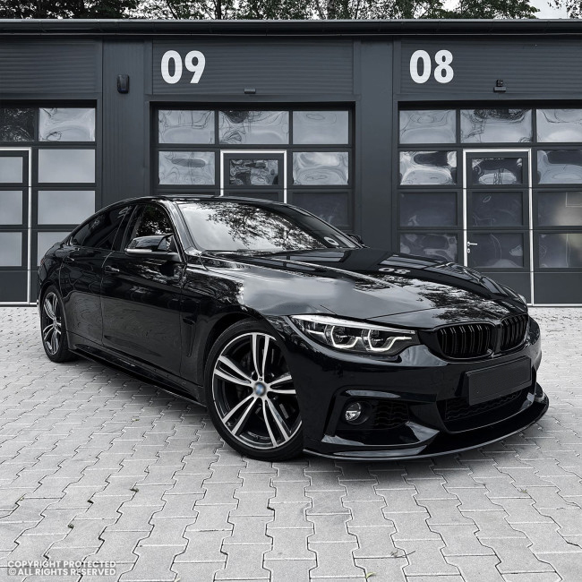 M style mirror caps set for BMW F20, F22, F30, F31, F32, F34, E84-LCI, glossy black - Bilde 6