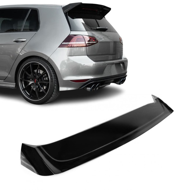 OSIR-inspired Roof Spoiler for VW Golf MK7 (13-19) GTI / GTD / GTE / R, glossy black