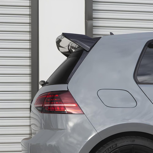 OSIR-inspired Roof Spoiler for VW Golf MK7 (13-19) GTI / GTD / GTE / R, glossy black - Bilde 5