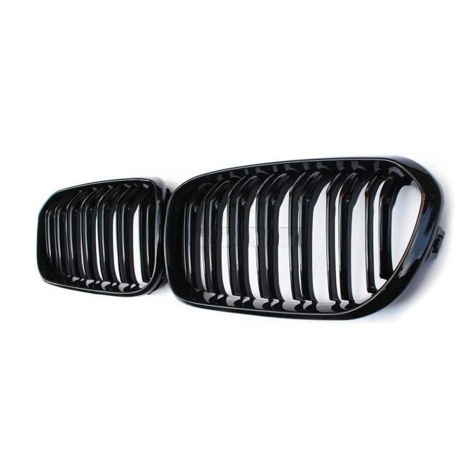 Performance kidney grille for BMW F20 / F21 LCI (15-19), glossy black - Bilde 6