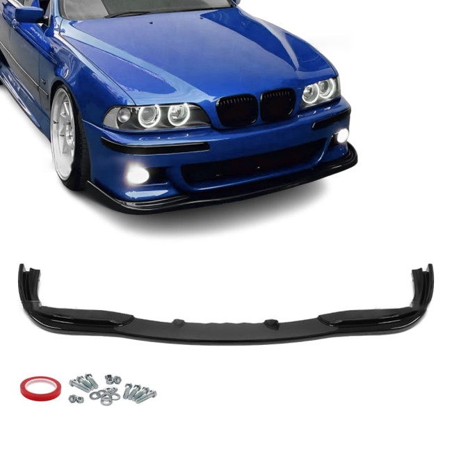 Front Bumper Lip H Look For BMW E39 M Sport / M5, gloss black