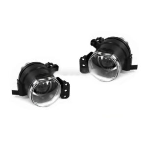 Fog lights with lens for BMW E60 / E61 (03-07) with standard bumper, clear