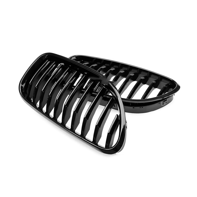 Front kidney Grille set for BMW F06 / F12 / F13, glossy black - Bilde 3