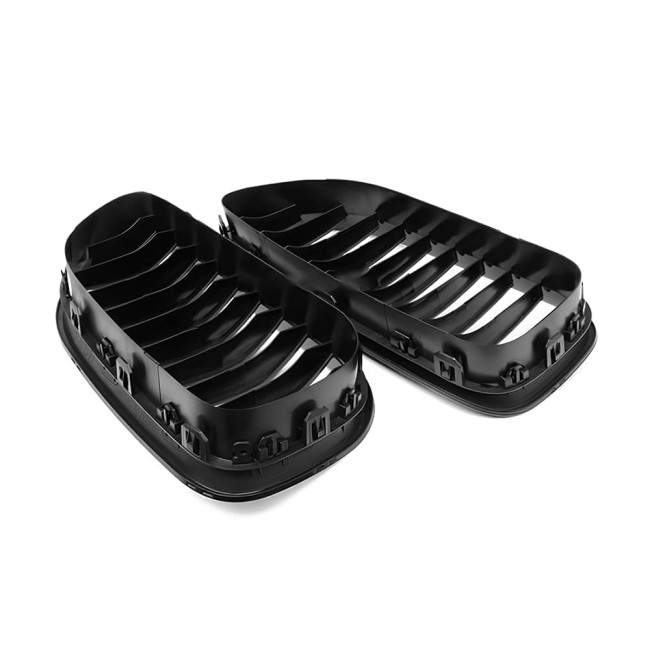 Front kidney Grille set for BMW F06 / F12 / F13, glossy black - Bilde 4