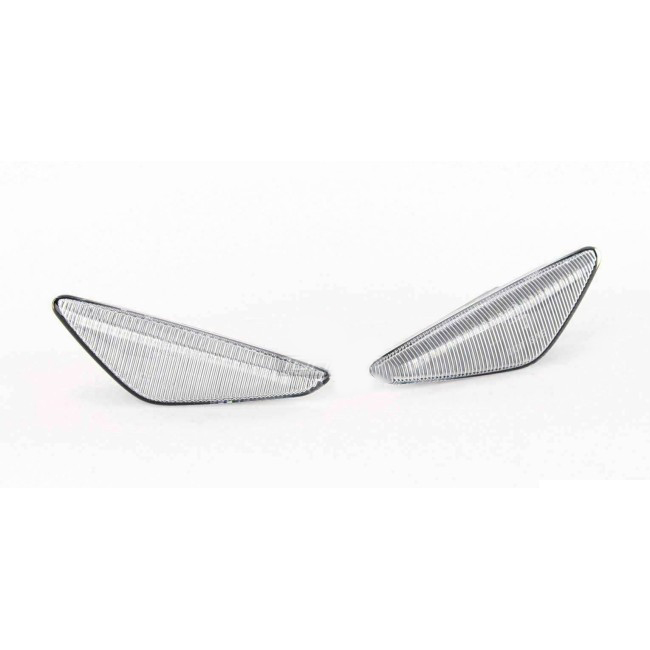 LED side indicators for BMW E70 X5 / E71 X6 / X3 F25, white / clear - Bilde 2