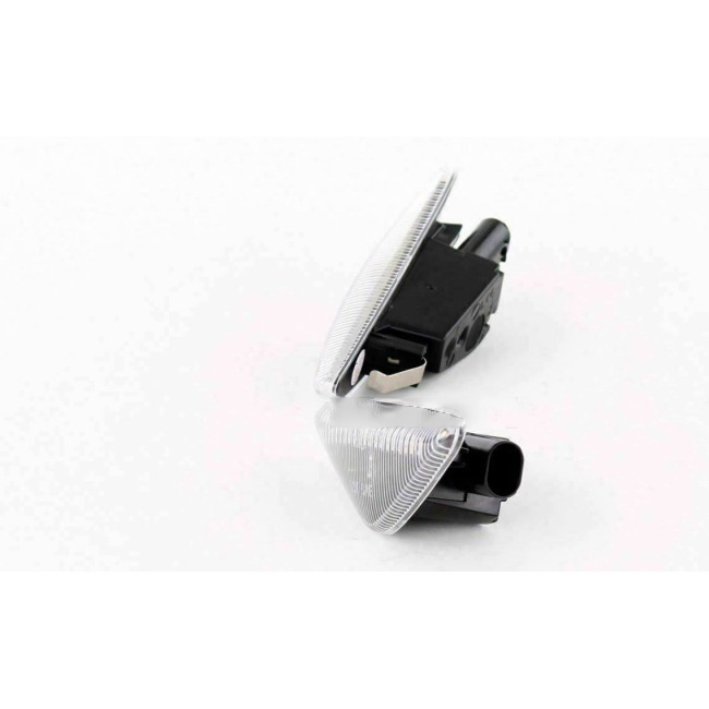 LED side indicators for BMW E70 X5 / E71 X6 / X3 F25, white / clear - Bilde 3