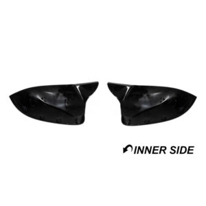 M style Mirror Caps set for BMW G01, G02, G05, G06, glossy black