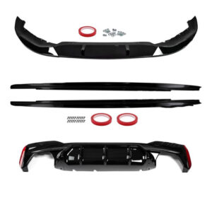 Performance Kit with M5 style Diffuser for BMW G30 / G31 LCI (21-23) with M-Pack, glossy black