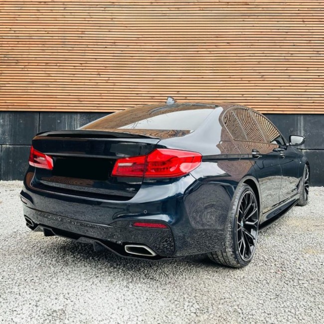 Performance diffuser for BMW G30 / G31, glossy black - Bilde 5