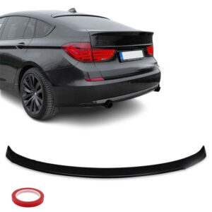 Trunk spoiler for BMW F07 GT (09-13), glossy black