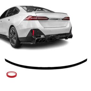 Trunk spoiler For BMW g60 g90 Sedan Glossy Black