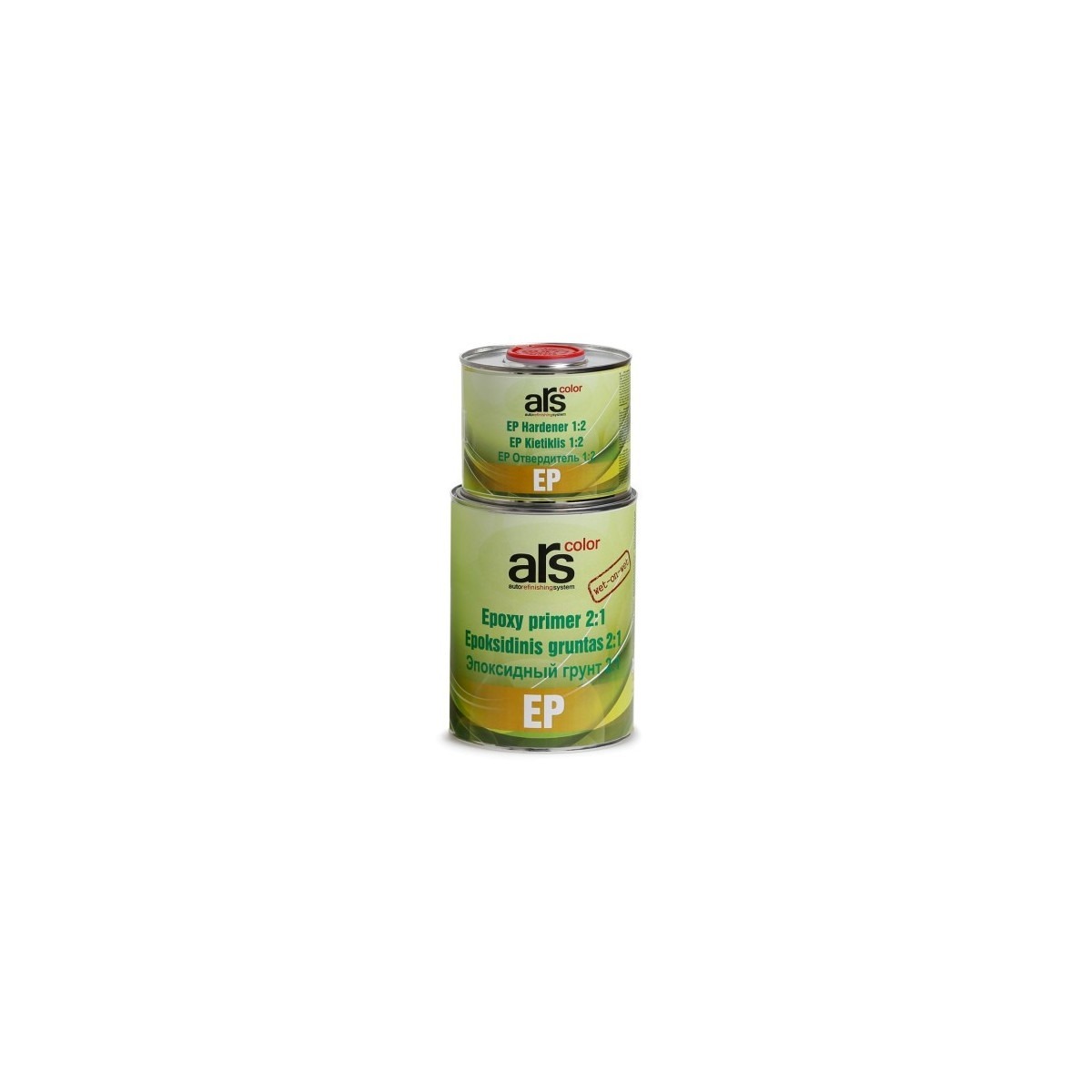 ARS Epoxy primer with hardener 2:1, color dark grey 1.5ltr