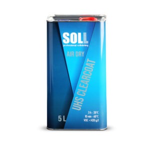 SOLL AIR DRY UHS Acrylic clearcoat 5ltr