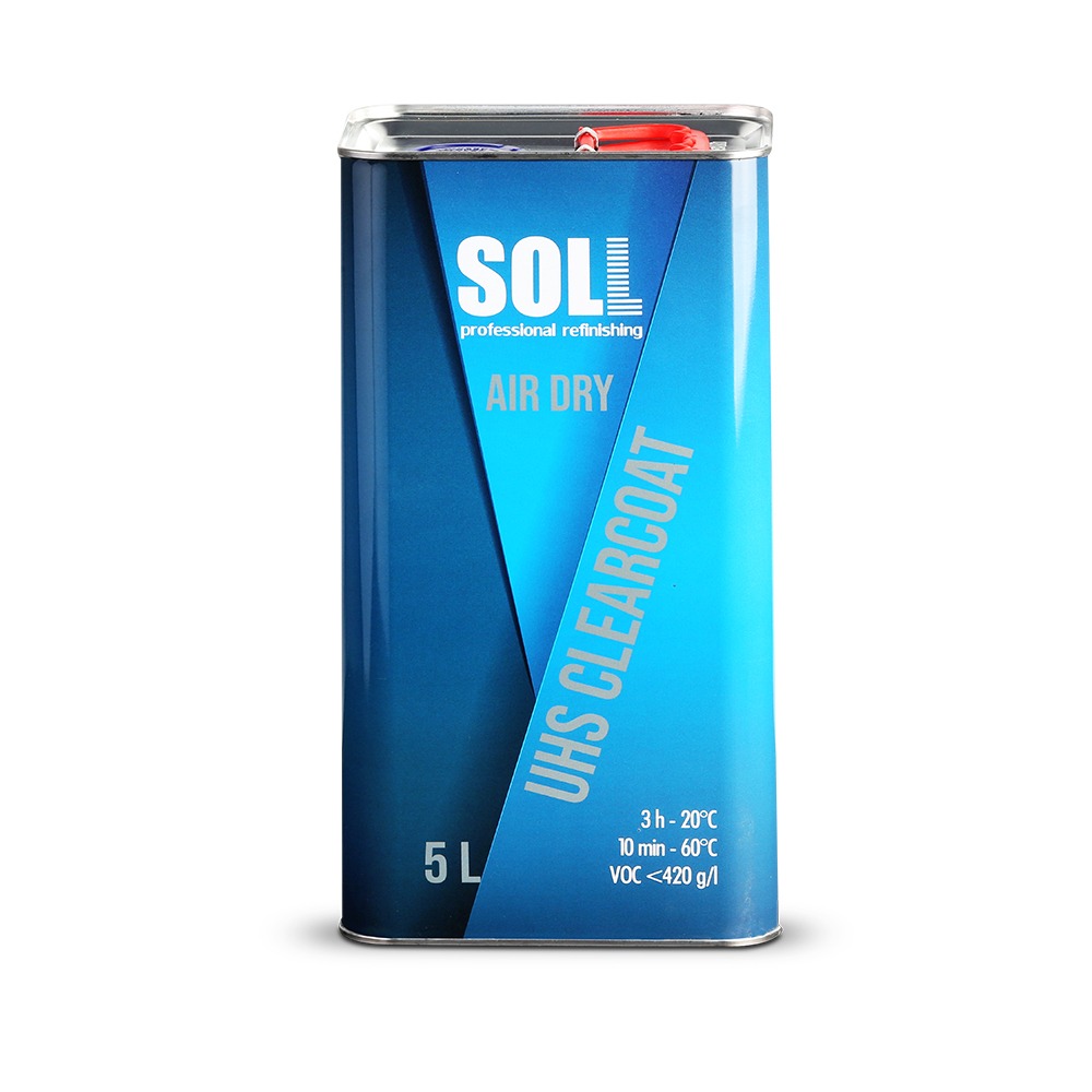 SOLL AIR DRY UHS Acrylic clearcoat 5ltr