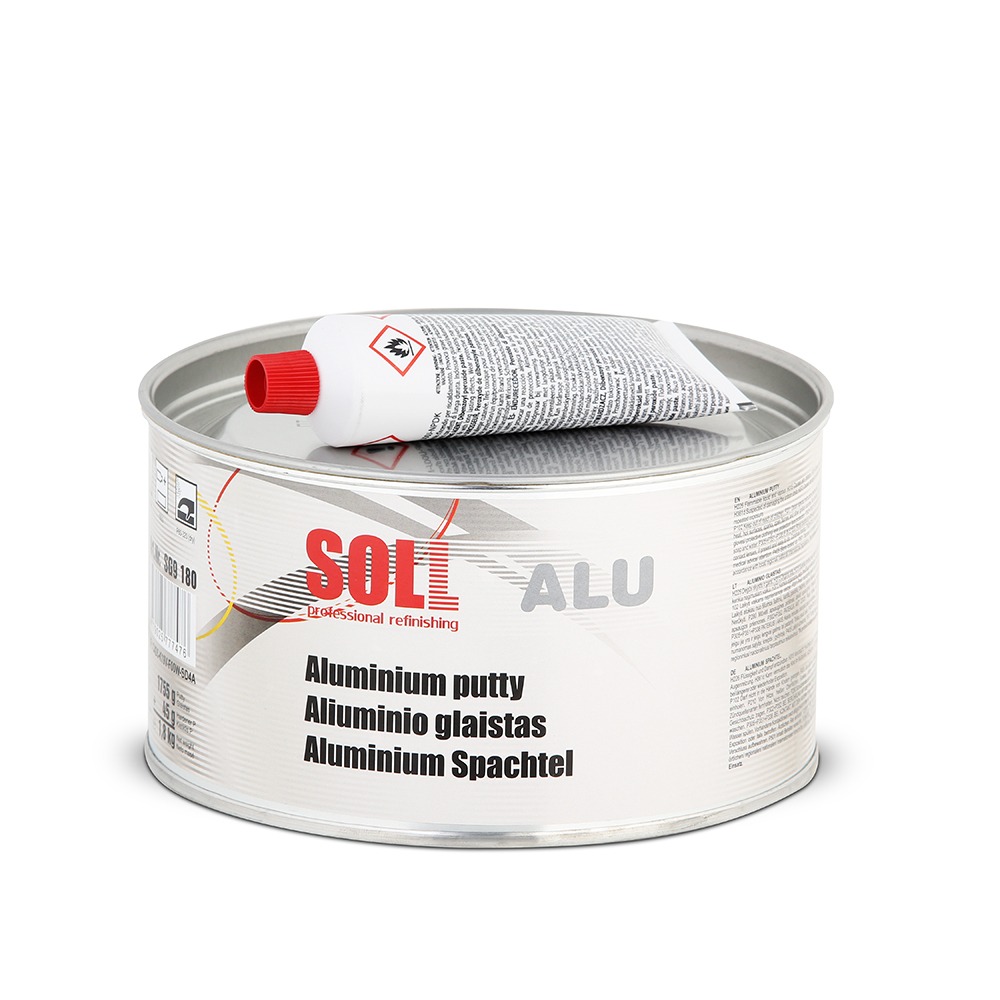 SOLL ALU Aluminum putty, color silver 1.8kg
