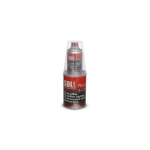 SOLL Acrylic filler Rapid with hardener HS 4:1 SFR, color black 1.25ltr