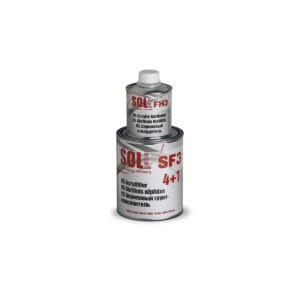 SOLL Acrylic filler with hardener HS 4+1 SF3, color white 1.25l