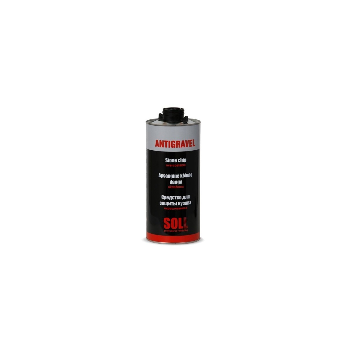 SOLL Antigravel overcoatable stone chip, black 2kg