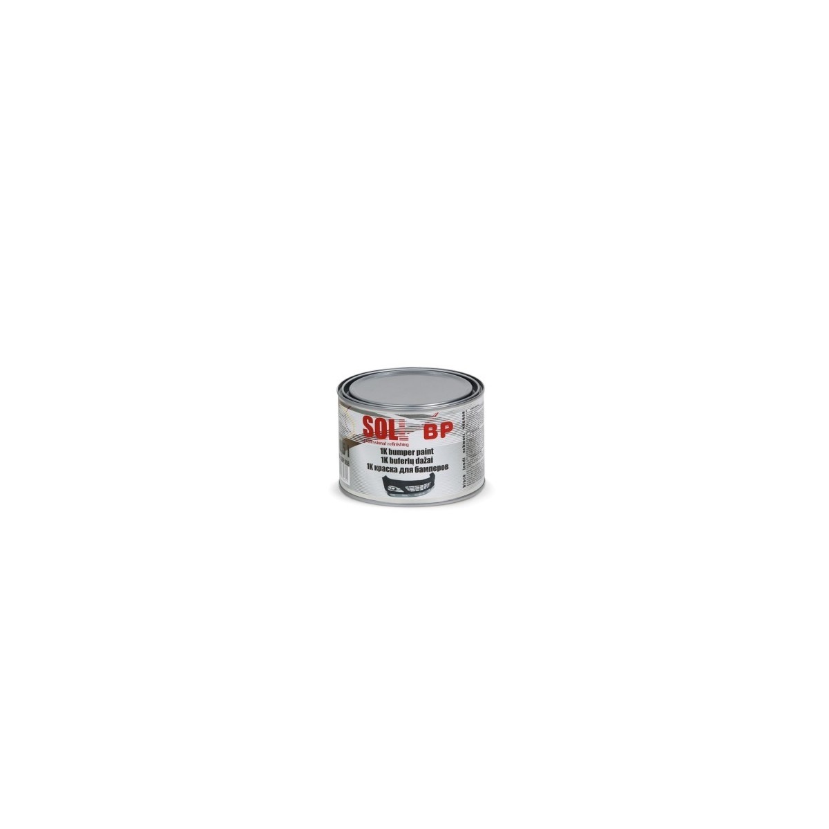 SOLL BP Bumper paint, black 0.5l