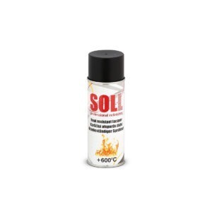 SOLL Black heat resistant paint 400ml