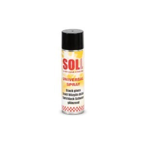 SOLL Black high gloss spray paint 500ml