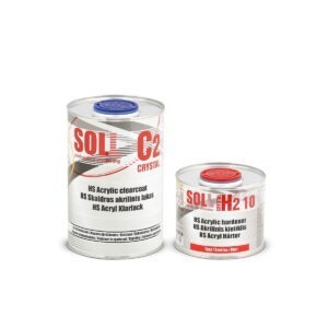 SOLL C2 HS Acrylic clearcoat with H2 10 1.5ltr