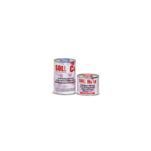 SOLL C4 MS Acrylic clearcoat with H4 10 fast hardener 1.5ltr