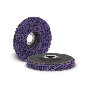 SOLL Clean & Strip Disc with fiber backing 125 x 22mm, purple
