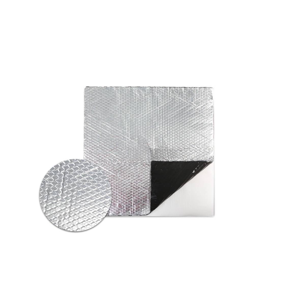 SOLL DENSO Vibration insulation panel with aluminum foil 500×500×2.1 mm