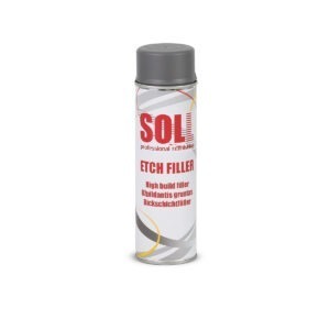 SOLL ETCH FILLER Anti-corrosive High Build Primer spray, dark grey 500ml