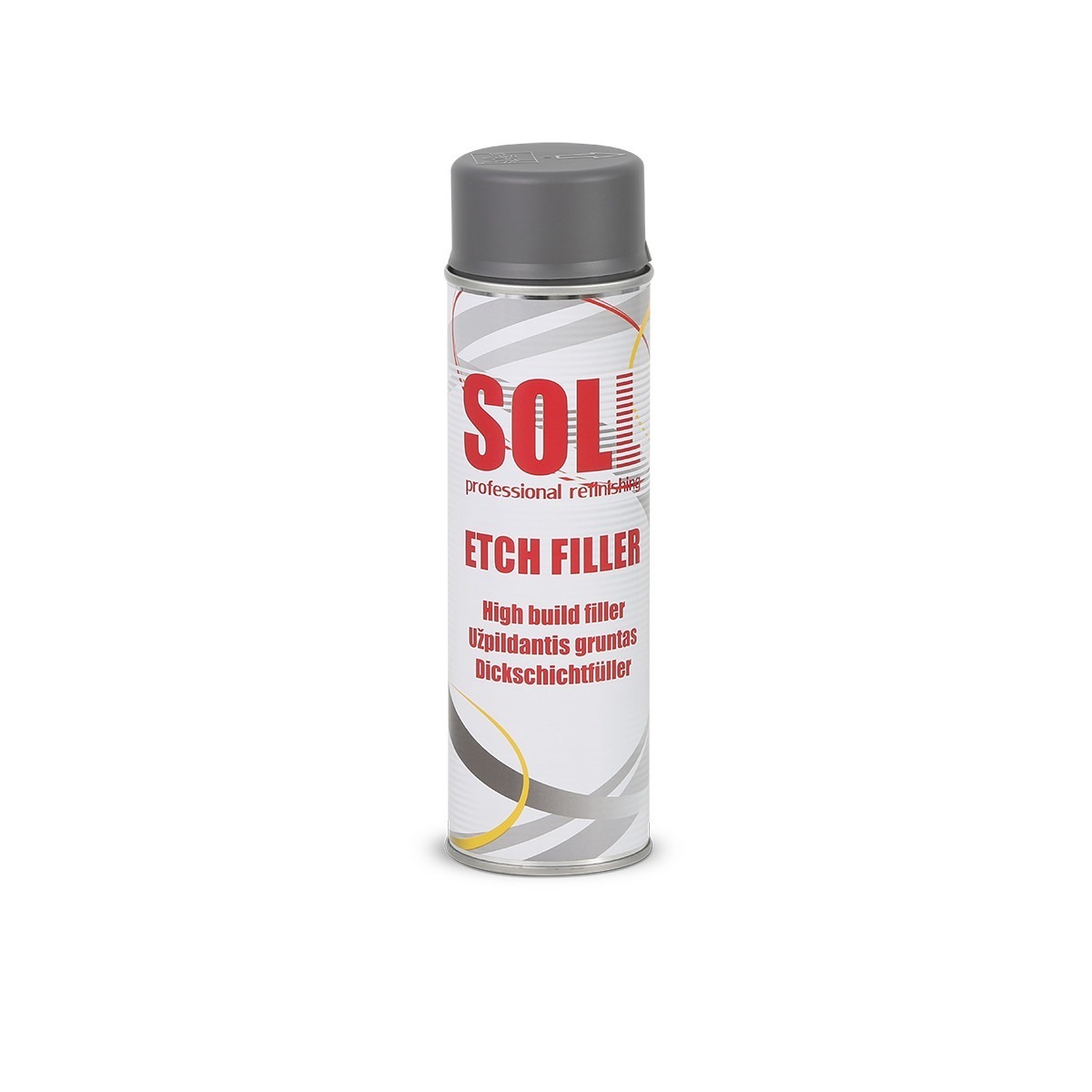 SOLL ETCH FILLER Anti-corrosive High Build Primer spray, dark grey 500ml