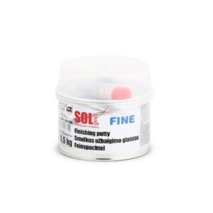 SOLL FINE finishing putty, color white, 0.5kg
