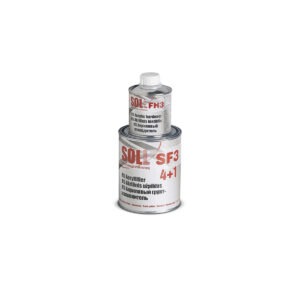 SOLL HS SF3 Acrylic filler with hardener FH3, color dark grey 1.25l