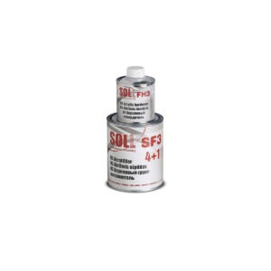 SOLL HS SF3 Acrylic filler with hardener FH3, color light grey 1.25l