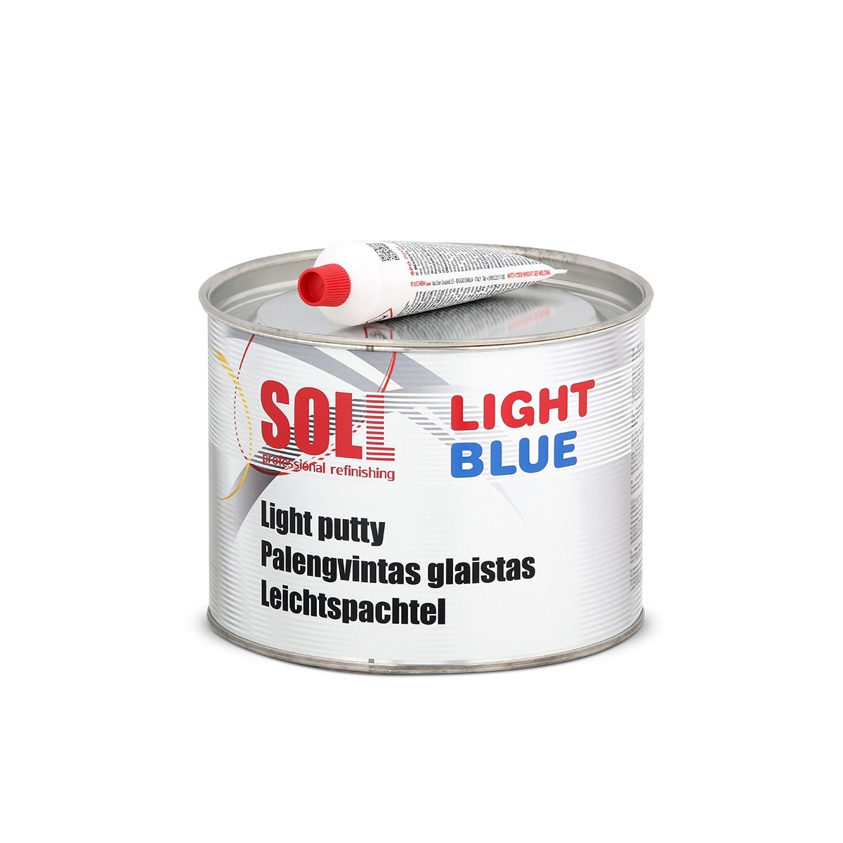 SOLL LIGHT BLUE-Light putty, color blue 1.5ltr