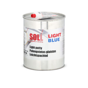 SOLL LIGHT BLUE Light putty, color blue 3ltr
