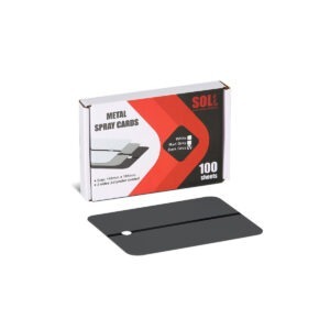 SOLL Metal spray card, dark grey 148 x 105 mm